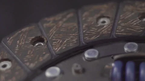 Clutch disc surface 50 Vídeo Stock 289312375