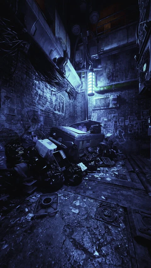 Cluttered Room With Trash Stock Footage 278728304