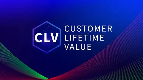 CLV, Customer lifetime value concept, Increasing CLV marketing strategy pla.. Stock Photos