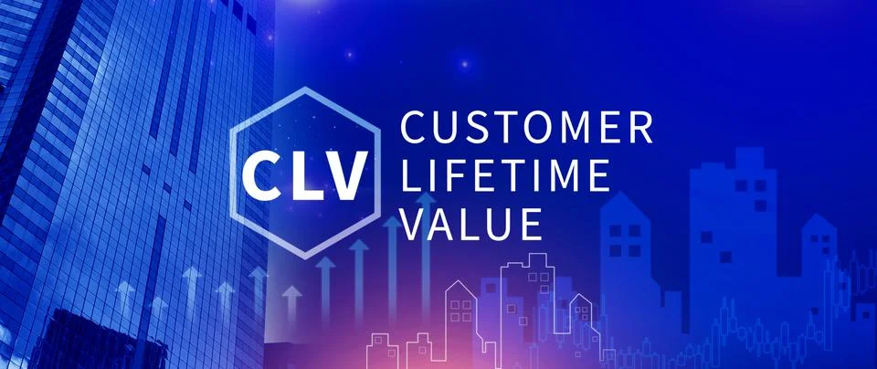 CLV, Customer lifetime value concept, Increasing CLV marketing strategy pla.. Stock Photos