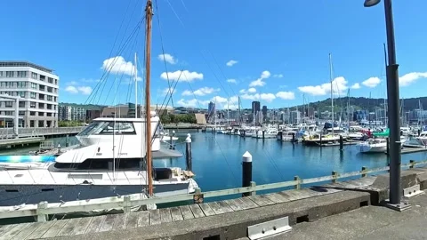 Clyde Quay Marina Stock Footage 229674129