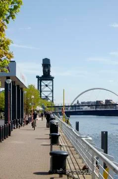 Clyde walkway Stock Photos