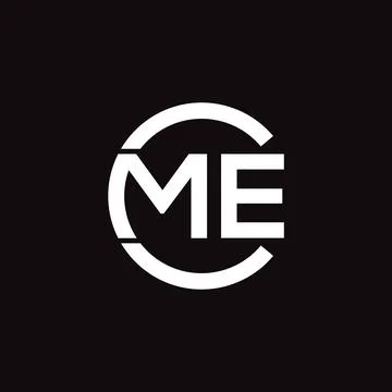 CME Letter monogram Initial Logo Design Template Vector Illustration. CME e.. Stock Illustration