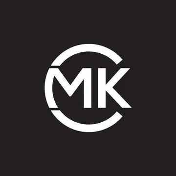 CMK Letter monogram Initial Logo Design Template Vector Illustration. CMK e.. Stock Illustration