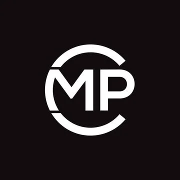 CMP Letter monogram Initial Logo Design Template Vector Illustration. CMP e.. Stock Illustration