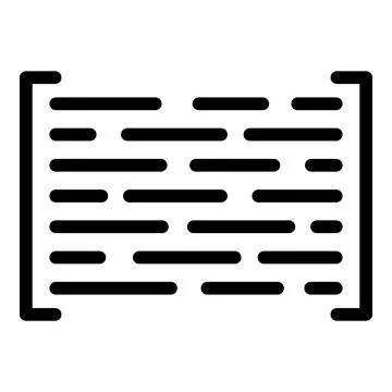 Cms design icon outline vector. Web development Illustrazione stock