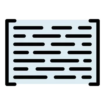 Cms design icon vector flat Illustrazione stock