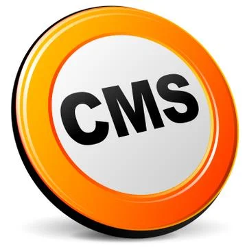Cms icon Stock Illustration