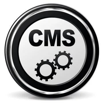 Cms icon Stock Illustration