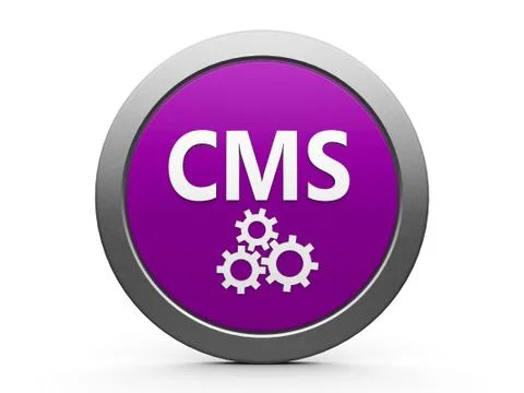 CMS icon Stock Illustration