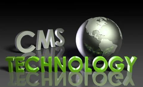 Cms technology Stock Illustration