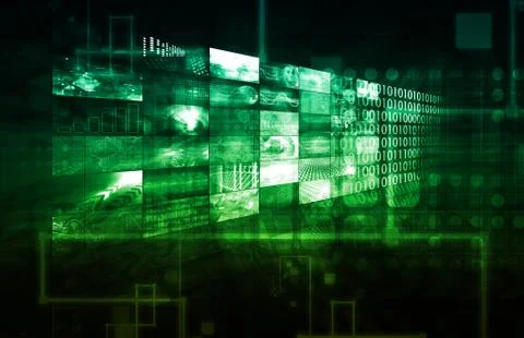 CMS Technology 스톡 일러스트