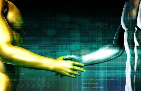 CMS Technology Stock Illustration
