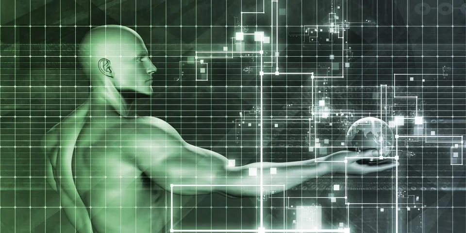 CMS Technology Stock-Illustration