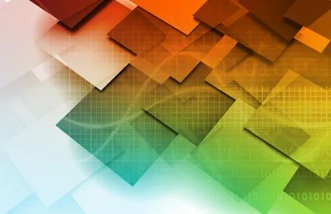 CMS Technology Stock Illustration