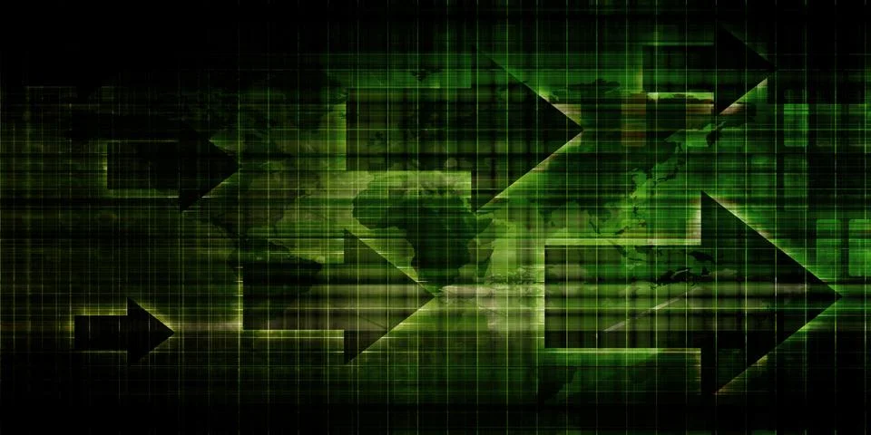 CMS Technology Stock-Illustration