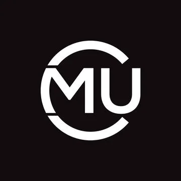 CMU Letter monogram Initial Logo Design Template Vector Illustration. CMU e.. Stock Illustration