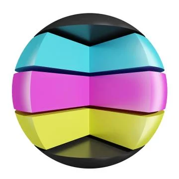 CMYK abstract Stock Illustration