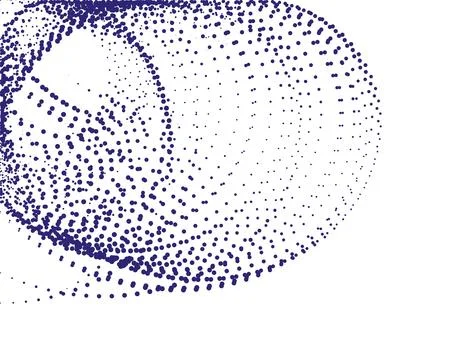 CMYK circle effect circle logo circles swirl background, dot circle gradient Stock Illustration