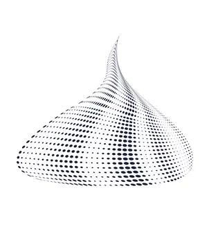 CMYK circle effect circle logo circles swirl background, dot circle gradient Stock Illustration