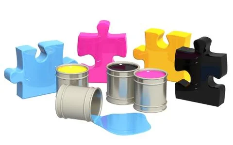 CMYK Stock Illustration
