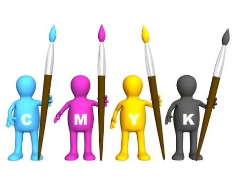CMYK Stock Illustration
