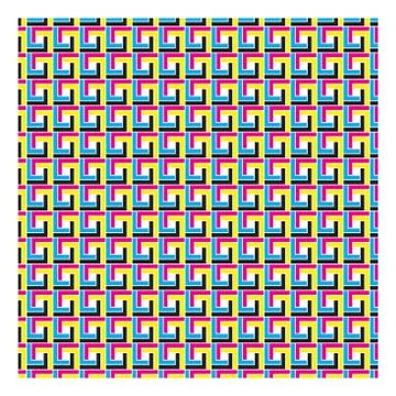 CMYK pattern seamless 스톡 일러스트
