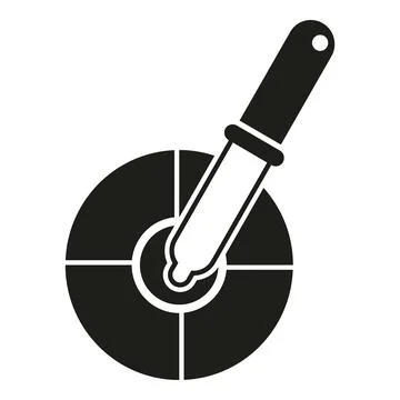 Cmyk pipette icon simple vector. Digital print 스톡 일러스트