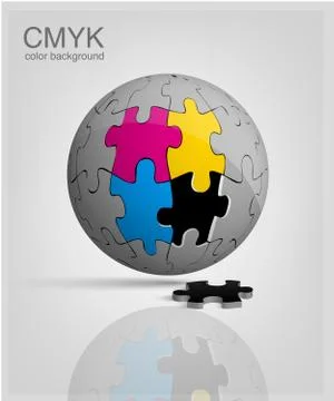 CMYK vector Stock Illustration