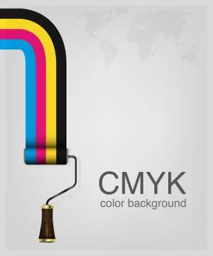 CMYK vector Stock Illustration