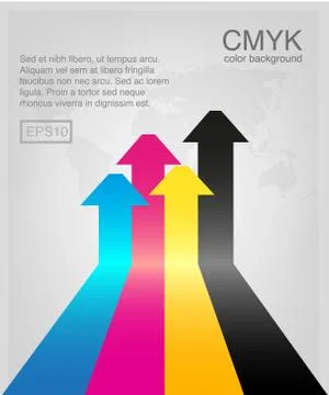 Cmyk vector Stock Illustration