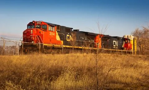 Cn railroad Stock Photos