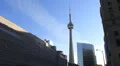 CN Tower and Union Renovation Toronto HD Footage