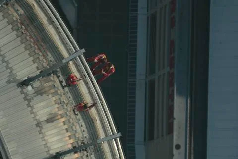 CN Tower EdgeWalk Stock Photos