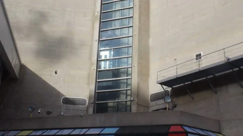 CN Tower Elevator Stock Footage 35694705