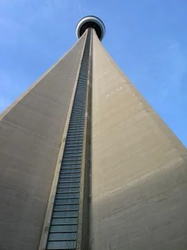 CN tower perspective Stock Photos