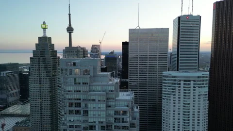 CN Tower reveal Stock Footage 240742182