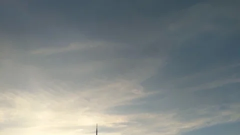 CN Tower in sunset Stock Footage 109464535