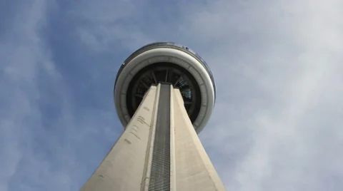 CN Tower Time Lapse - 4K Stock Footage 52309422