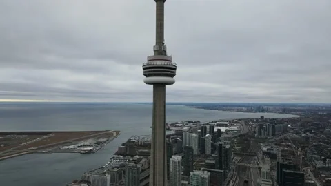 CN Tower view Stock Footage 146501806
