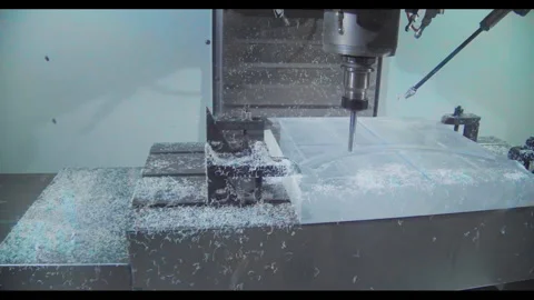 CNC 3D printing process Stock-Footage 153405715