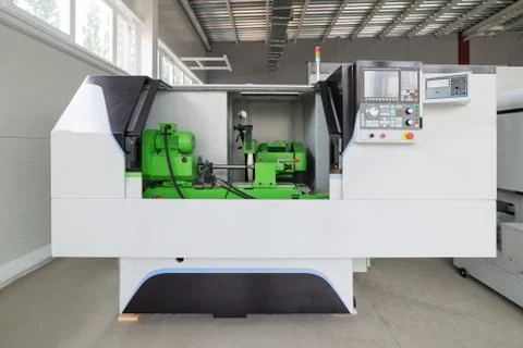 CNC grinding machine. Stock Photos
