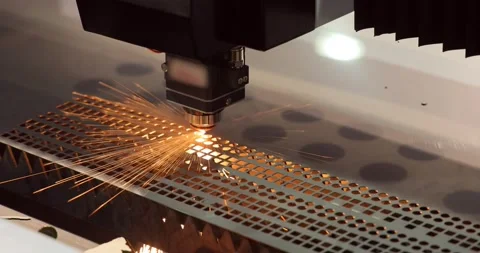 Laser Cutting Stock Footage ~ Royalty Free Stock Videos | Pond5