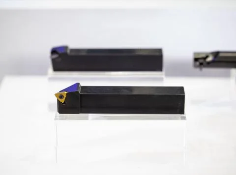 CNC lathe cutting tool Stock Photos