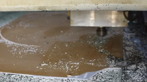 A CNC machine cutting a flat sheet of material 動画素材 326933961