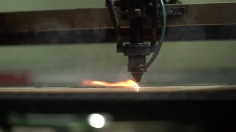 The CNC machine is drawing Stock Footage 259863145