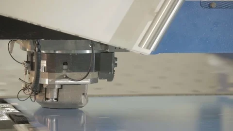Cnc Machine Metal Cutter Stock Footage 69857434