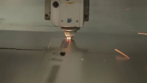 Cnc Machine Metal Cutter Stock Footage 69857850
