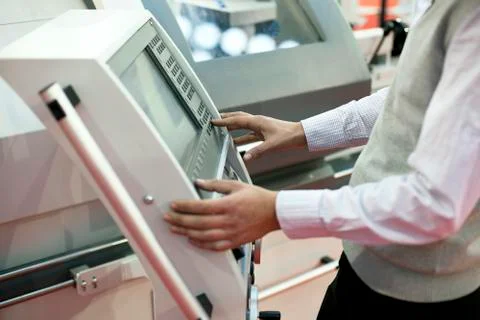 Cnc machine Stock Photos