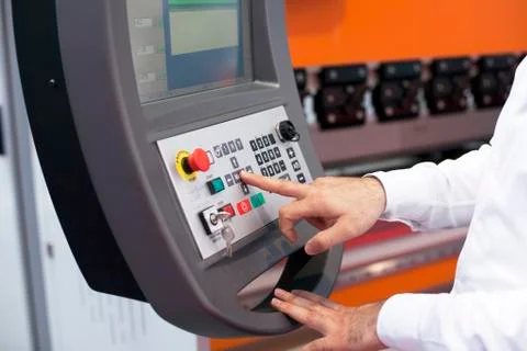 Cnc machine Stock Photos